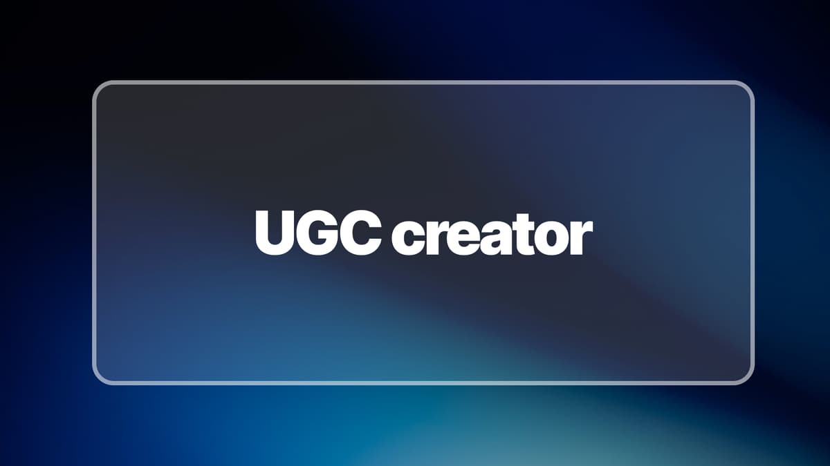 What Is a UGC Content Creator? Definition, Salary & How to Become One (2026)